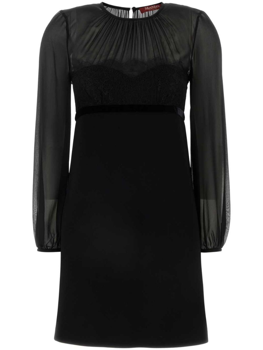 Max Mara Jader 迷你连衣裙 - 黑色