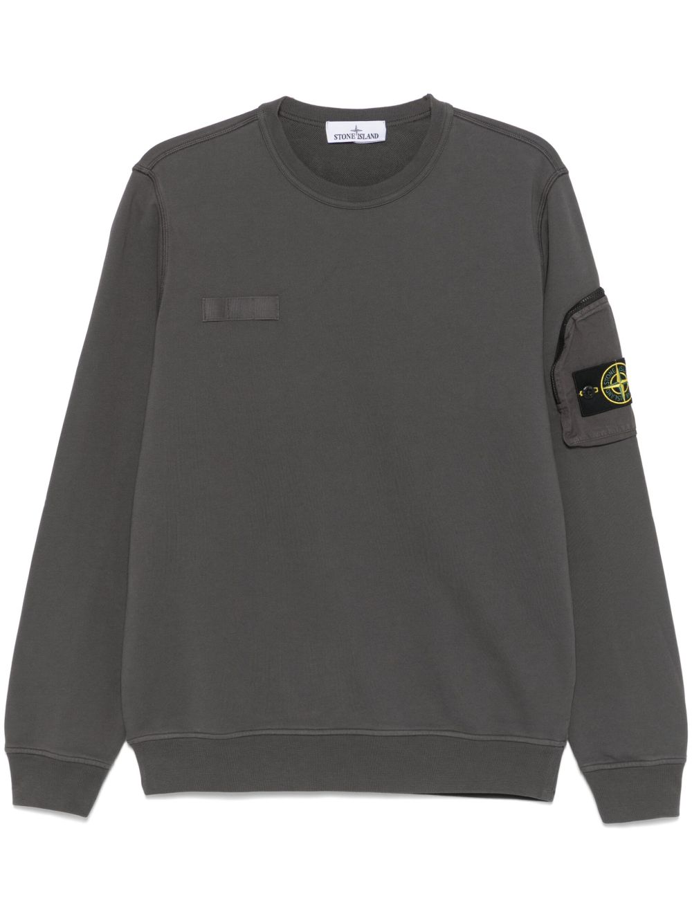 Stone Island 罗盘徽章卫衣 - 灰色