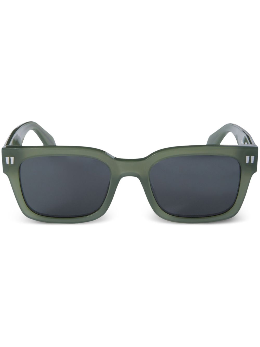 Off-White Eyewear Midland 方框太阳眼镜 - 绿色