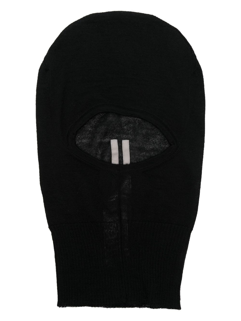 Rick Owens Skull 巴拉克拉瓦帽 - 黑色