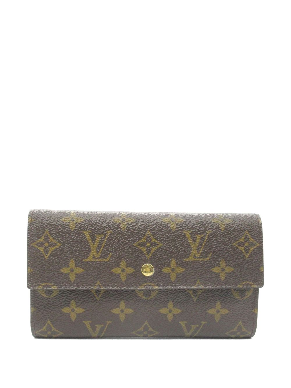 Louis Vuitton Pre-Owned Porto Tresor 钱包（2003年典藏款） - 褐色