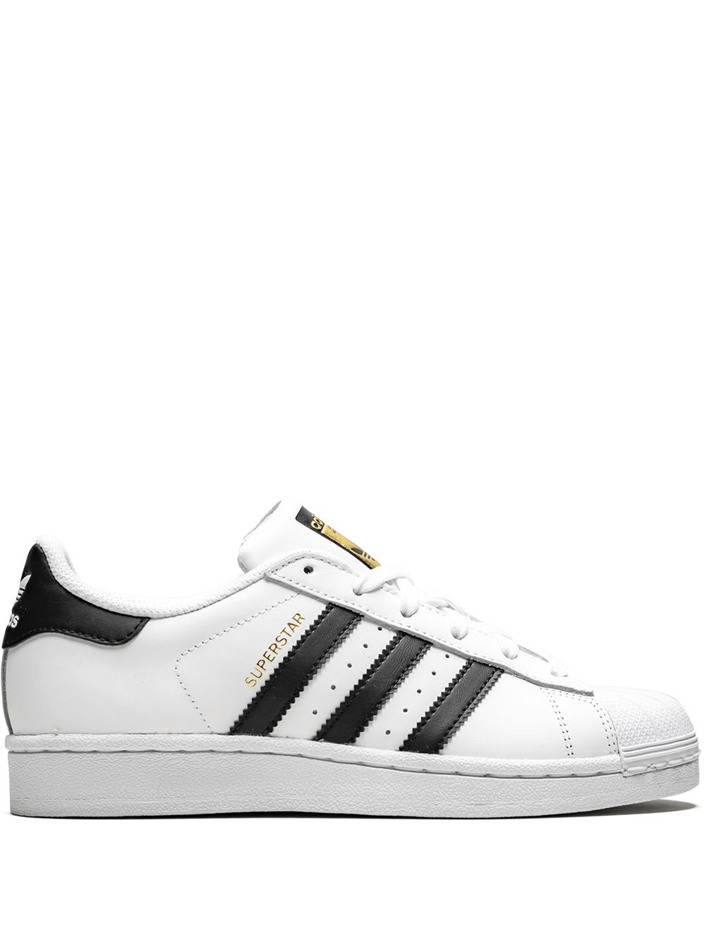 adidas Kids Superstar J板鞋 - 白色