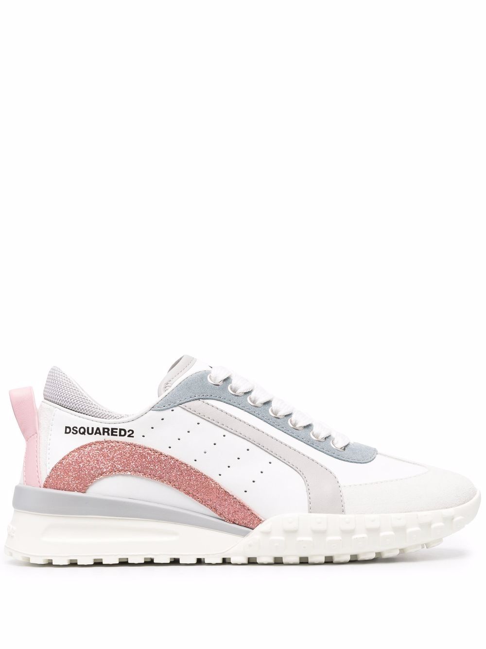DSQUARED2 D2次方 Legend 系带运动鞋 - 白色