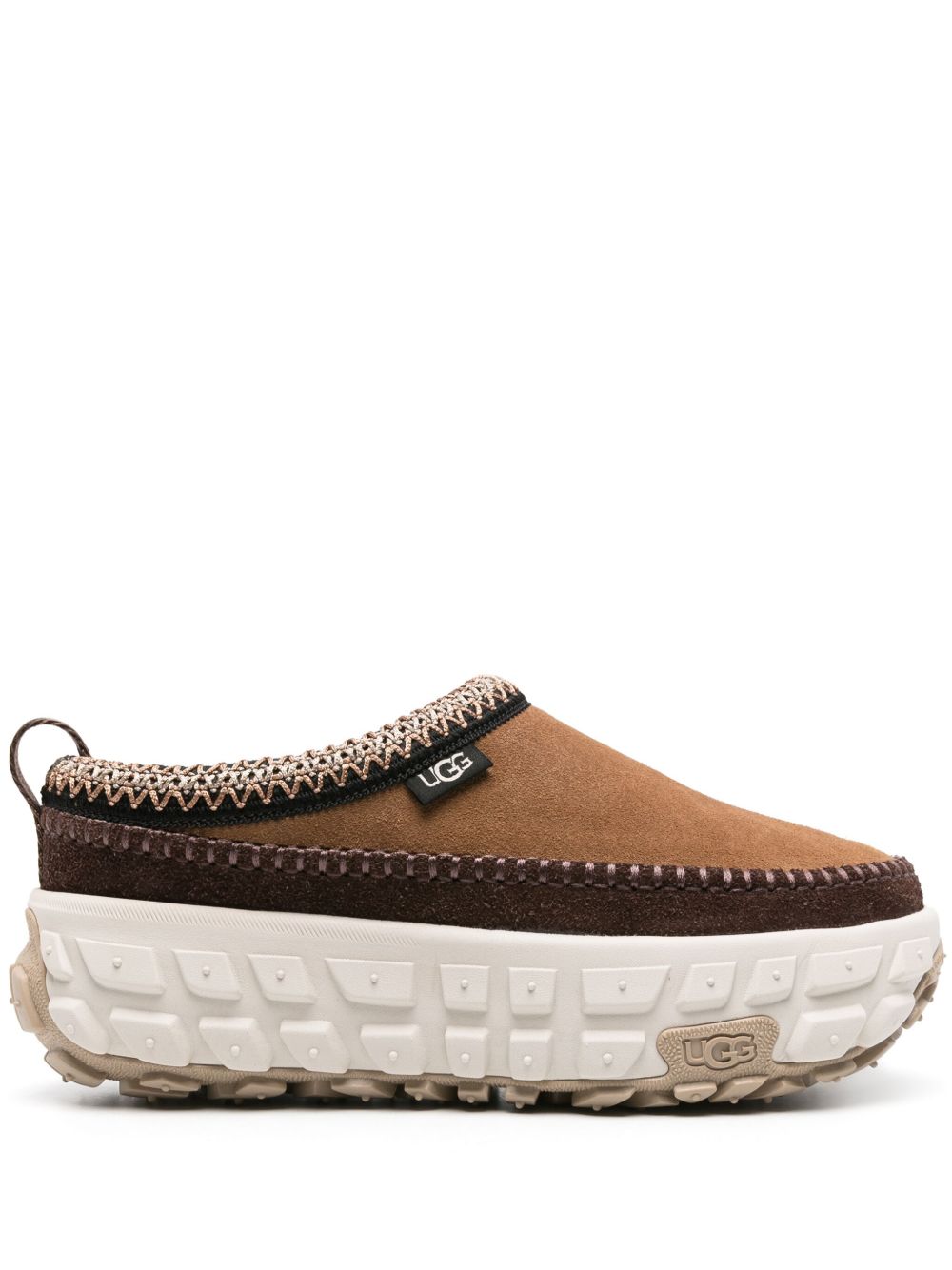 UGG Venture Daze 绒面皮拖鞋 - 褐色