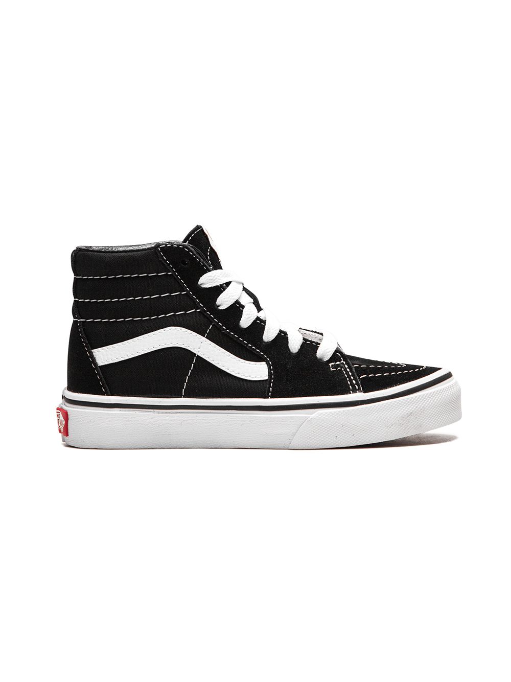Vans Kids SK8-Hi 高帮板鞋 - 黑色