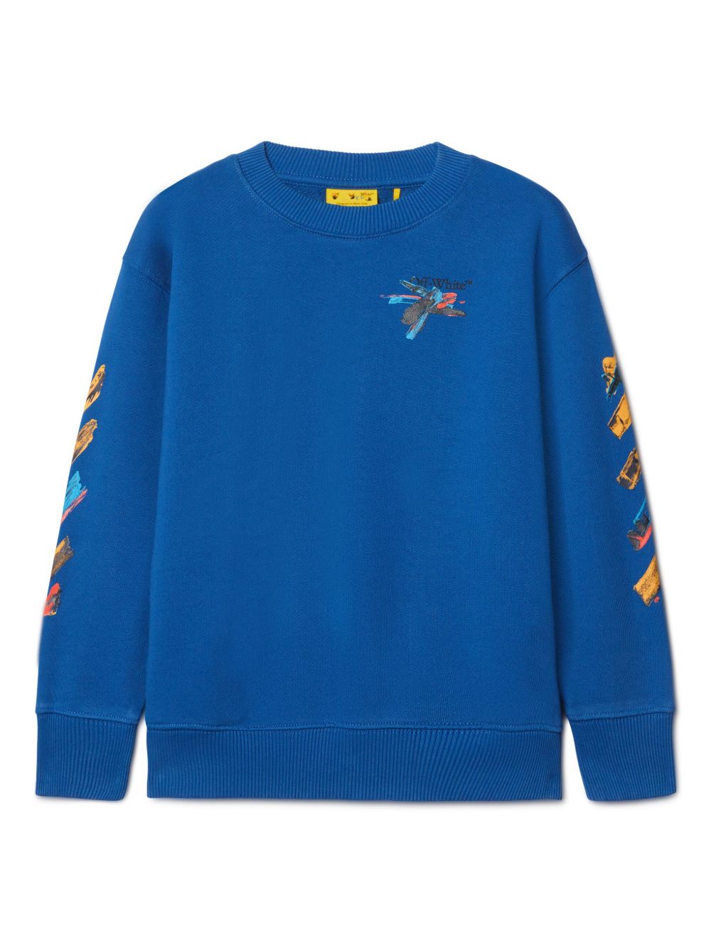 Off-White Kids Arrow 毛衣 - 蓝色