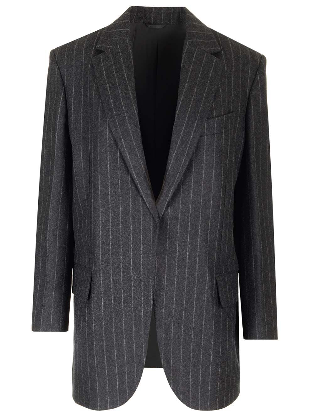 Brunello Cucinelli Pinstripe Blazer