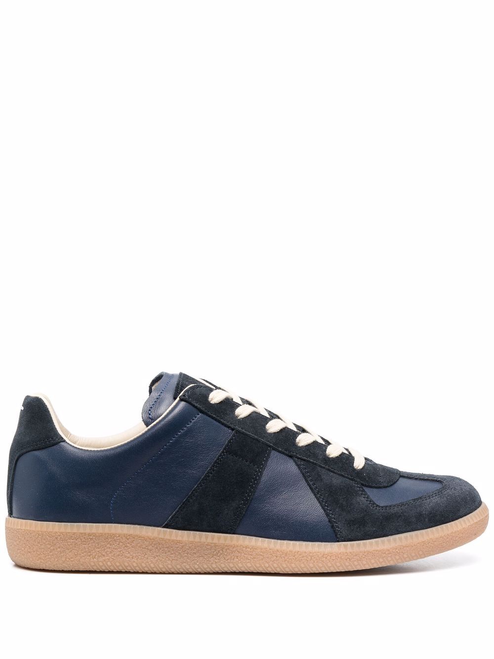 Maison Margiela Replica 低帮皮质运动鞋 - 蓝色