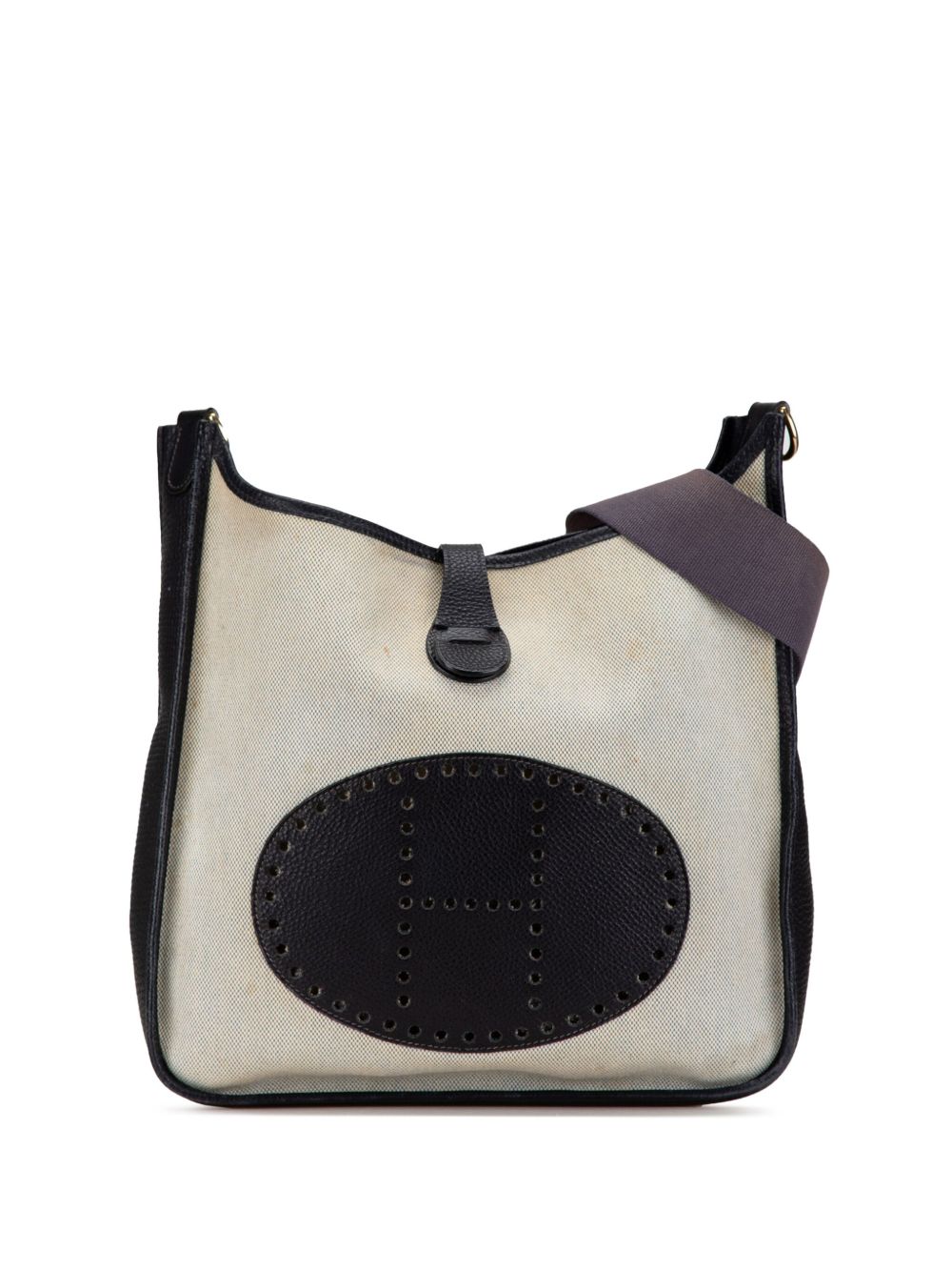 Hermès Pre-Owned Toile Evelyne I GM 斜挎包（1999年典藏款） - 褐色
