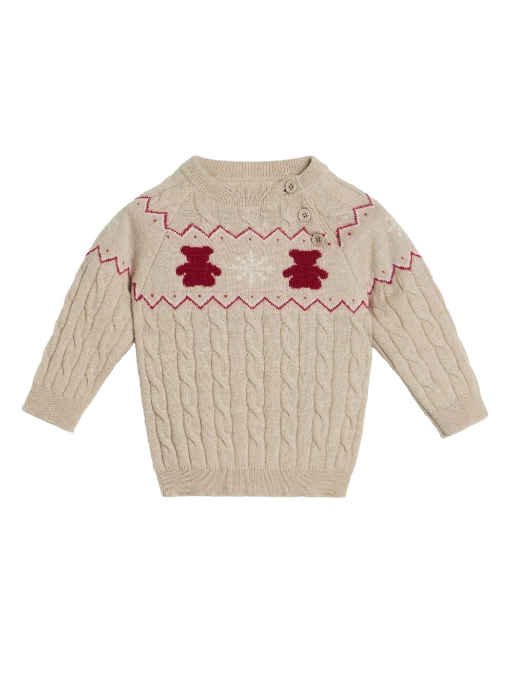 Brunello Cucinelli Kids 羊绒毛衣 - 中性色