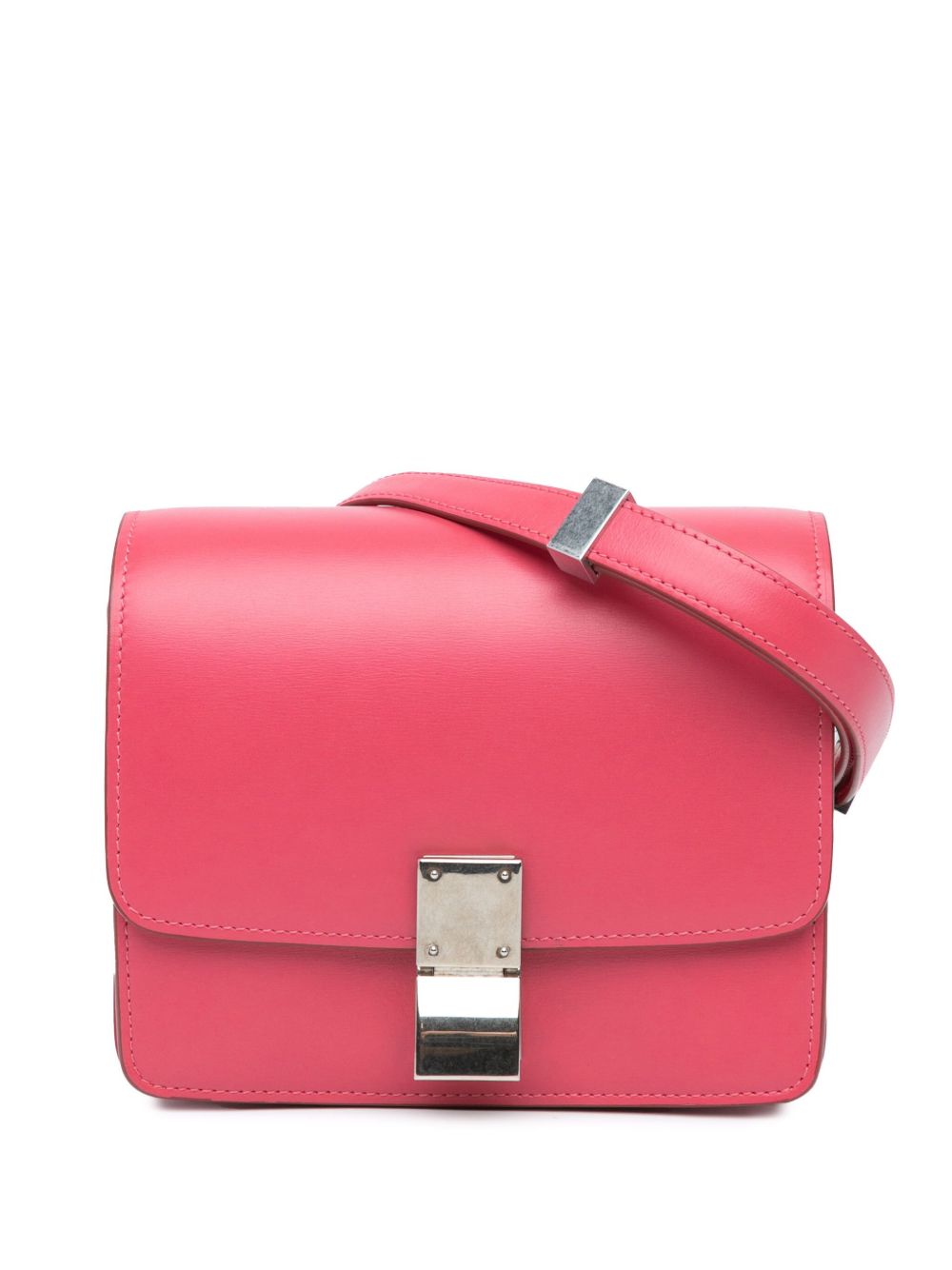 Céline Pre-Owned 2017 Small Calfskin Classic Box crossbody bag - 粉色