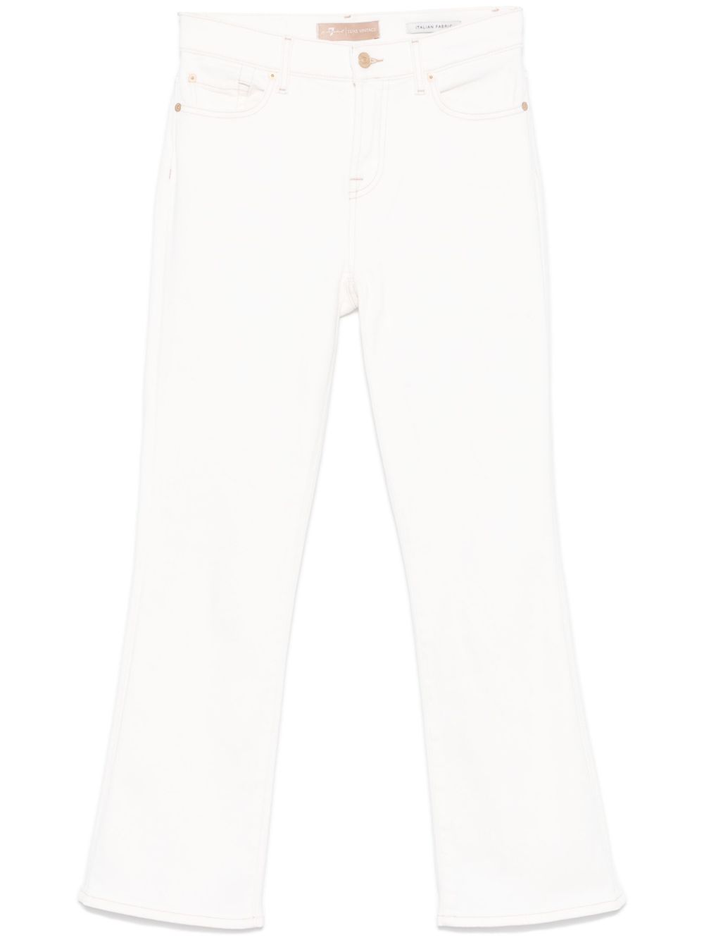 7 For All Mankind Daisy 牛仔裤 - 白色