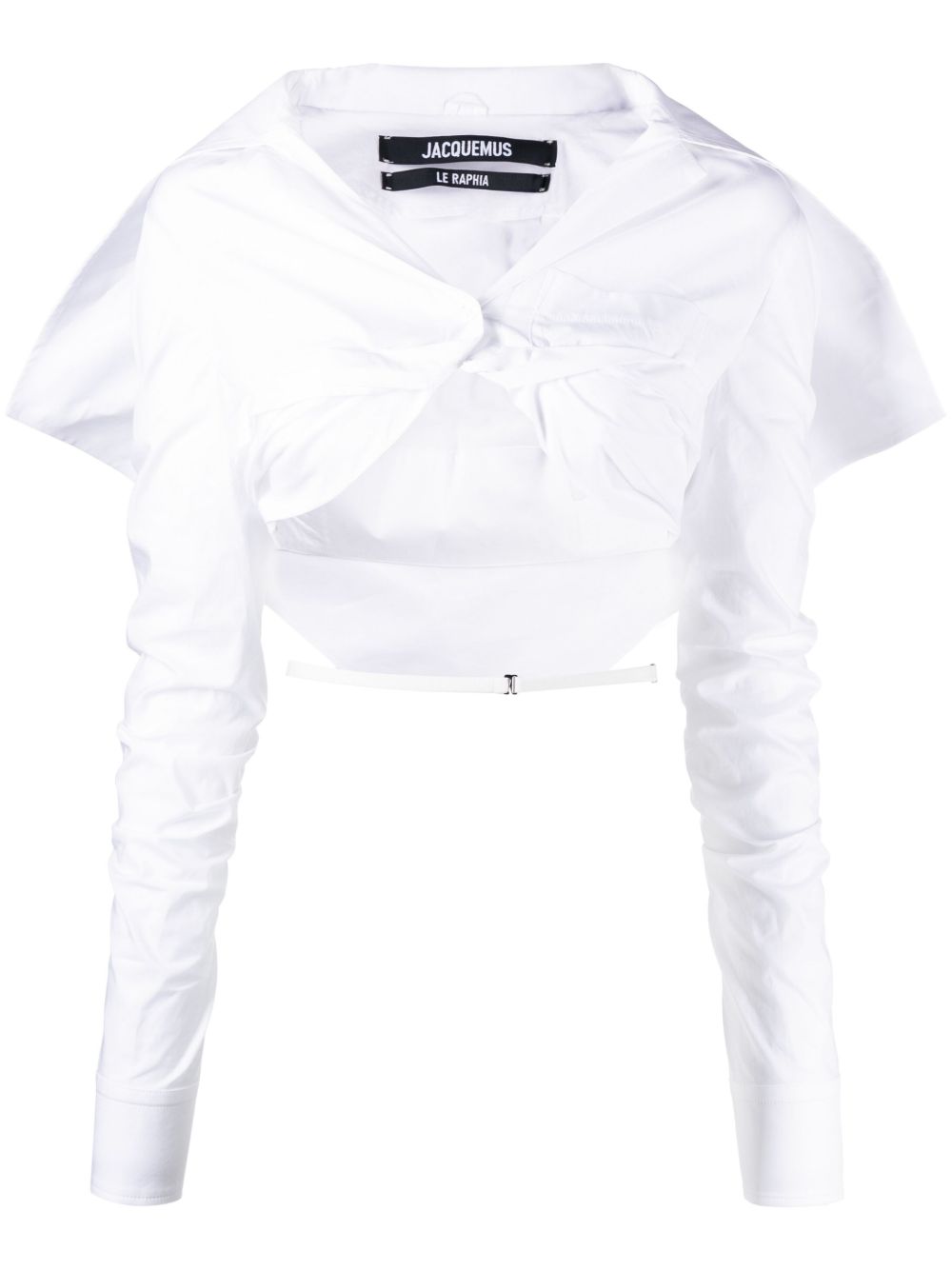Jacquemus La chemise Meio 上衣 - 白色