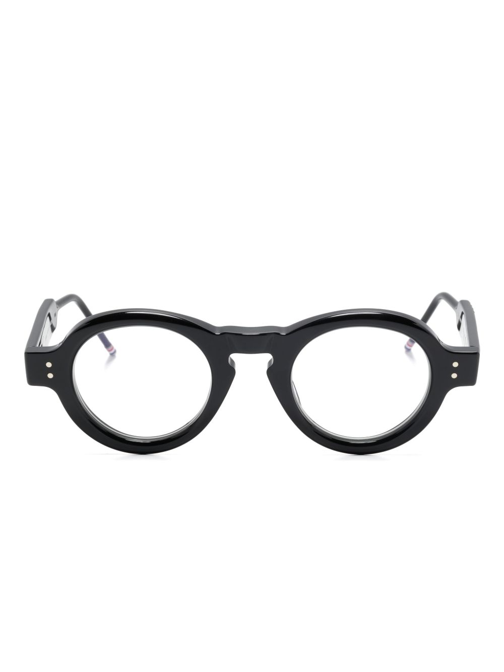 Thom Browne Eyewear 四条纹眼镜 - 黑色
