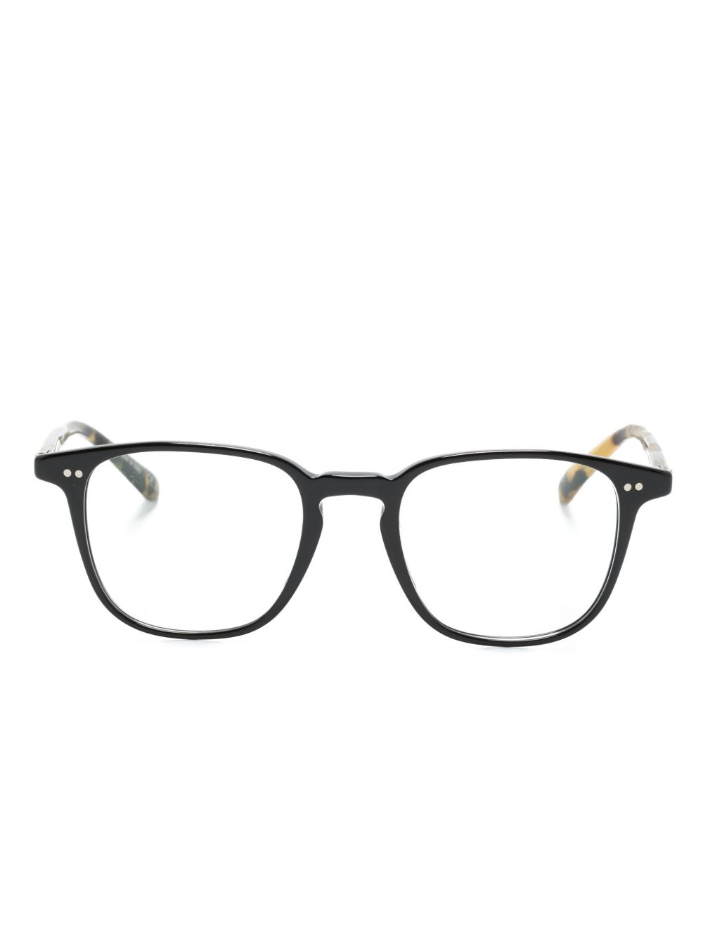 Oliver Peoples Nev 方框眼镜 - 黑色
