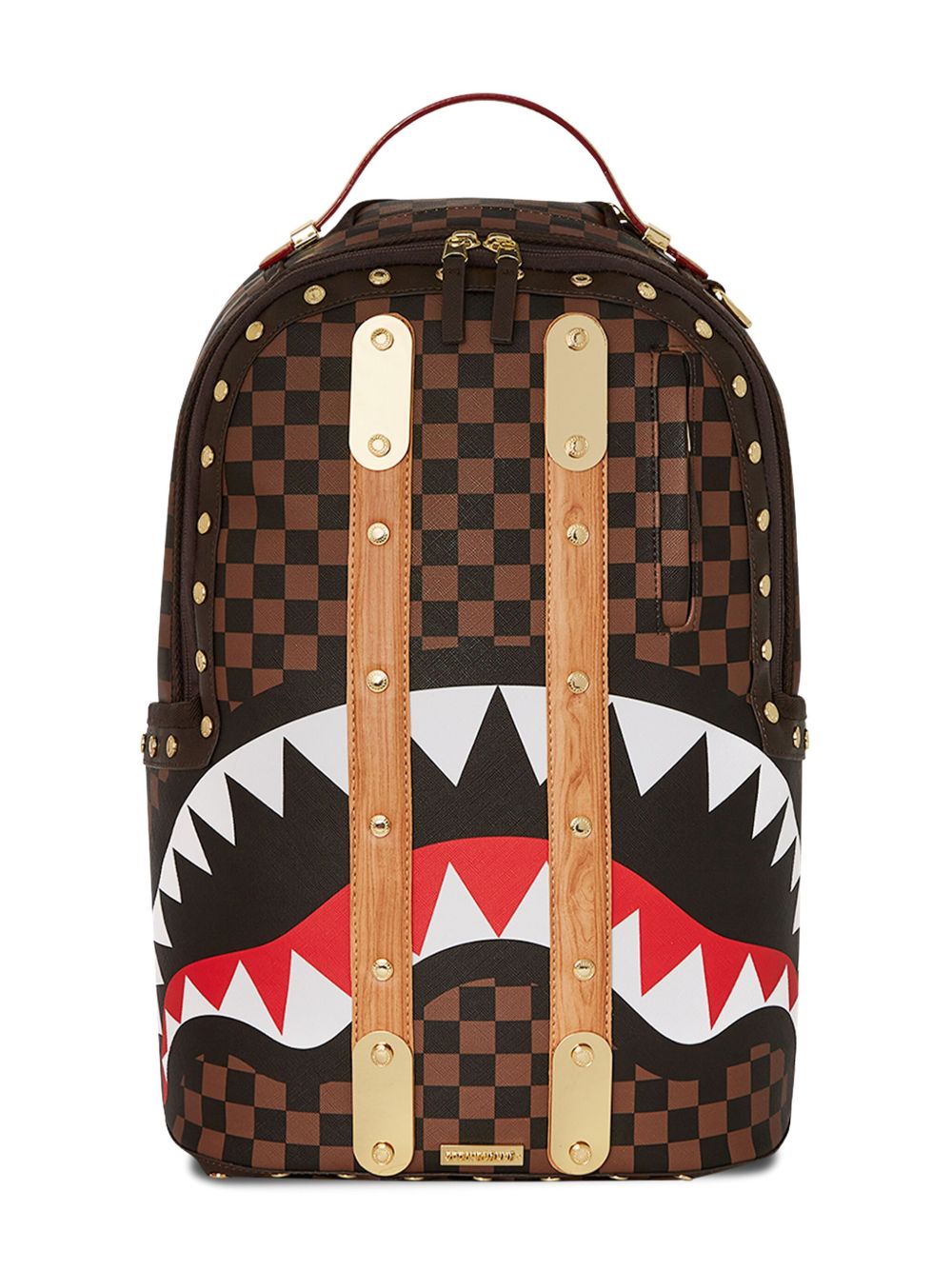 sprayground kid Classic Shark 双肩包 - 褐色