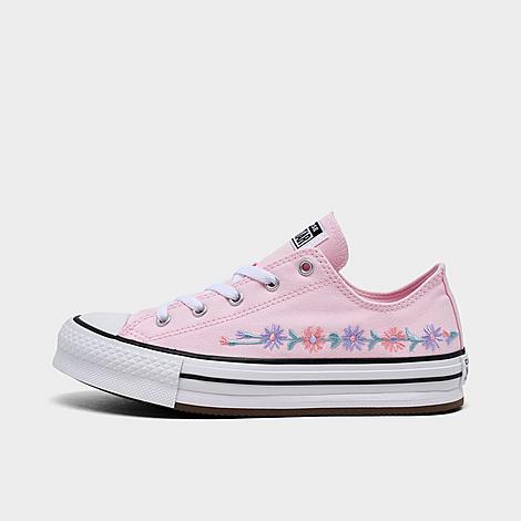Girls' Big Kids' Converse Chuck Taylor All Star EVA Lift Florals Platform Casual Shoes