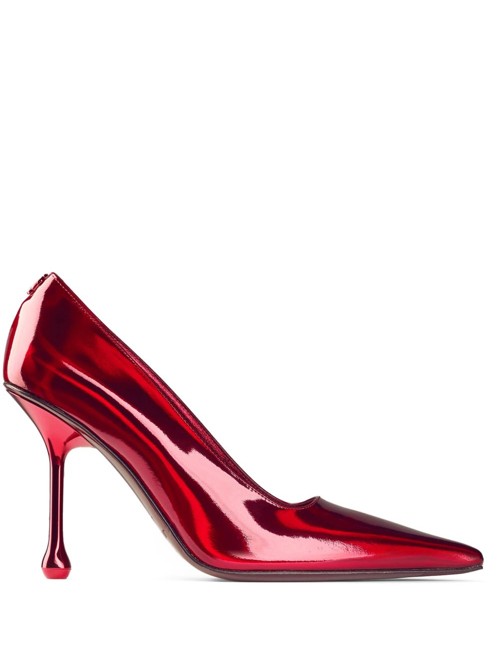 Jimmy Choo Ixia 高跟鞋（9.5厘米） - 红色