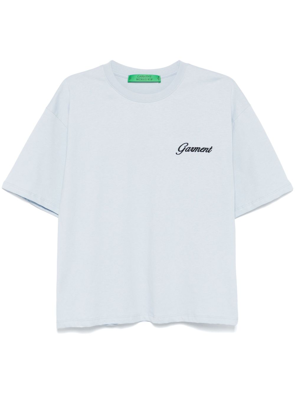Garment workshop 刺绣T恤 - 蓝色