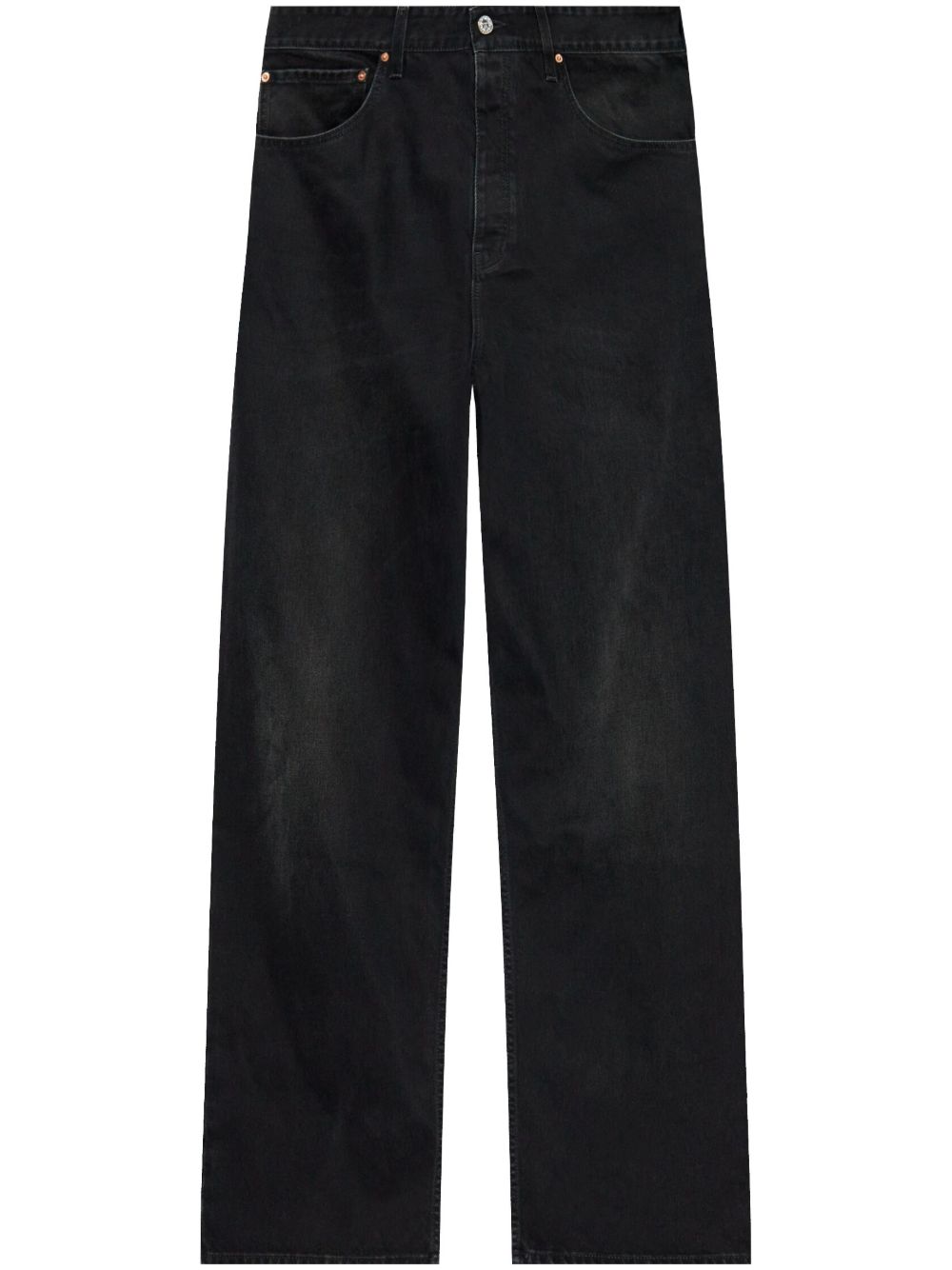 VETEMENTS 阔腿牛仔裤 - 黑色