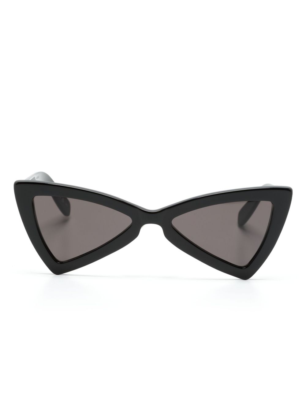 Saint Laurent Eyewear 几何形镜框太阳眼镜 - 黑色