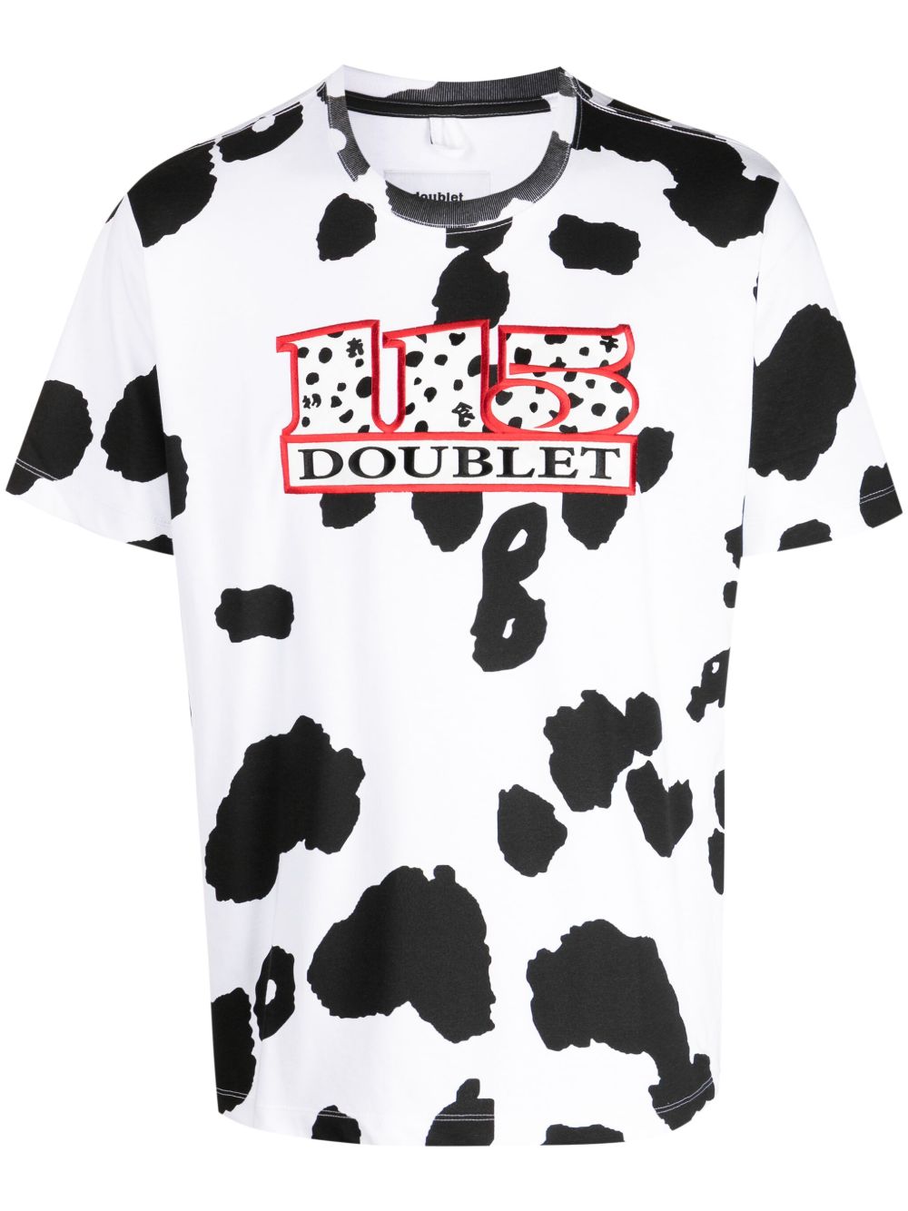 Doublet x Onefifteen 棉T恤 - 白色
