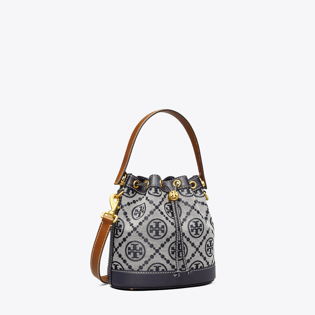 Tory Burch T Monogram Bucket Bag
