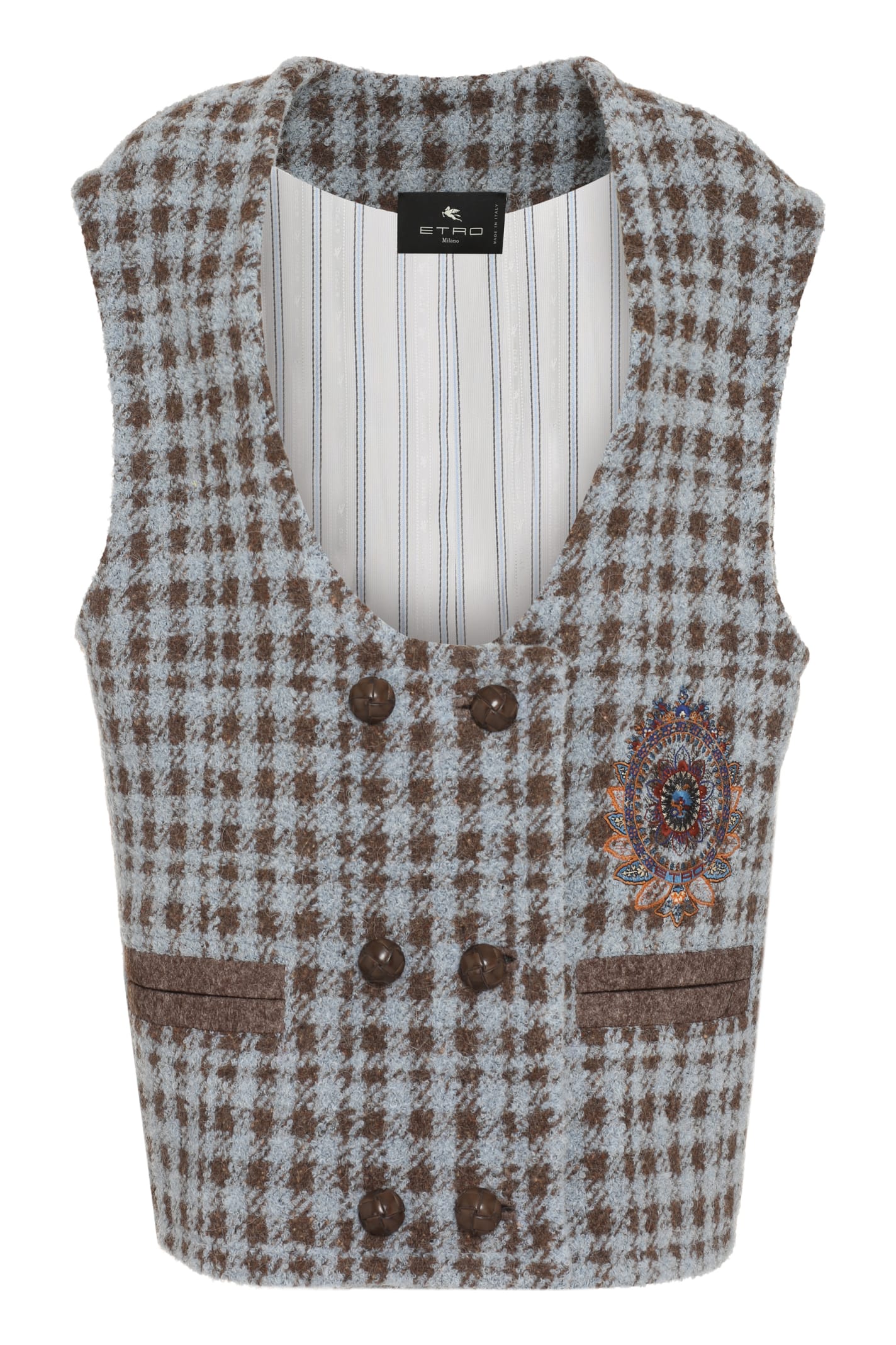 Etro 混羊毛马甲