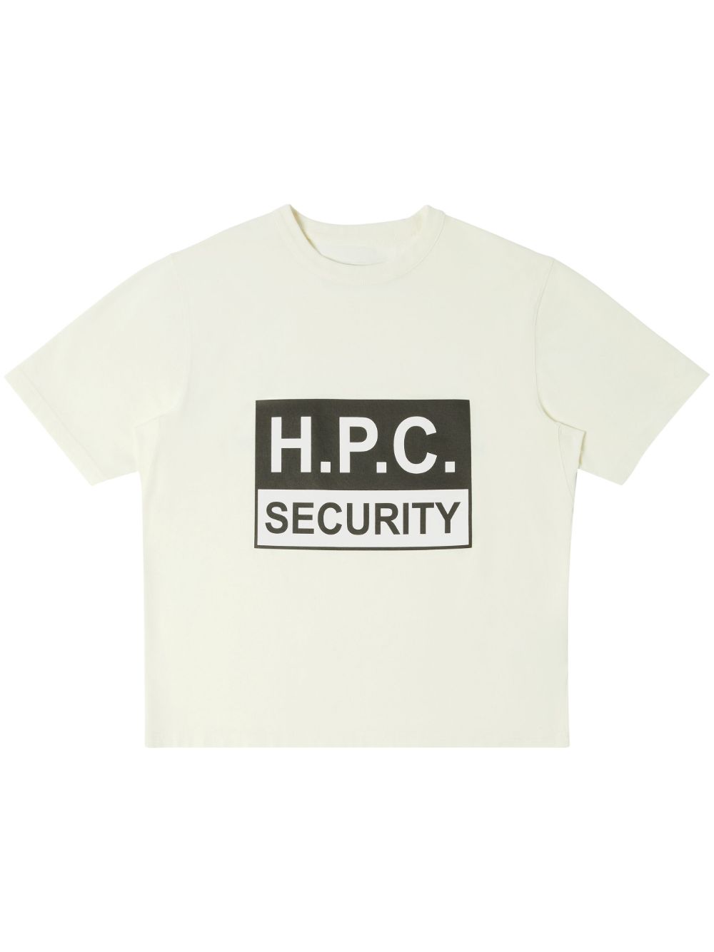 Heron Preston Security logo印花棉T恤 - 中性色