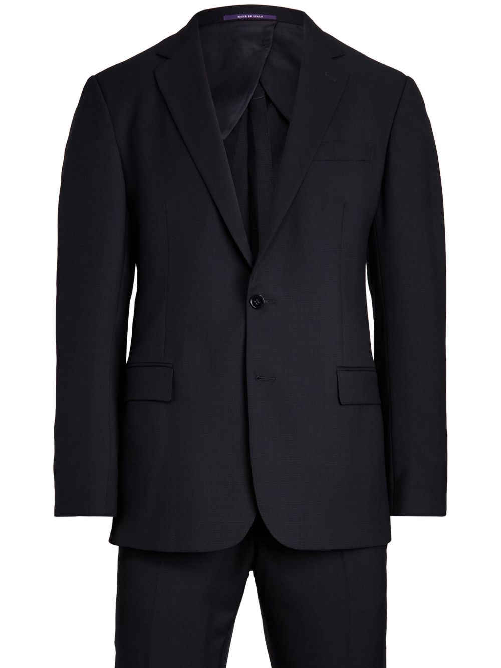 Ralph Lauren Purple Label 羊毛西装套装 - 蓝色