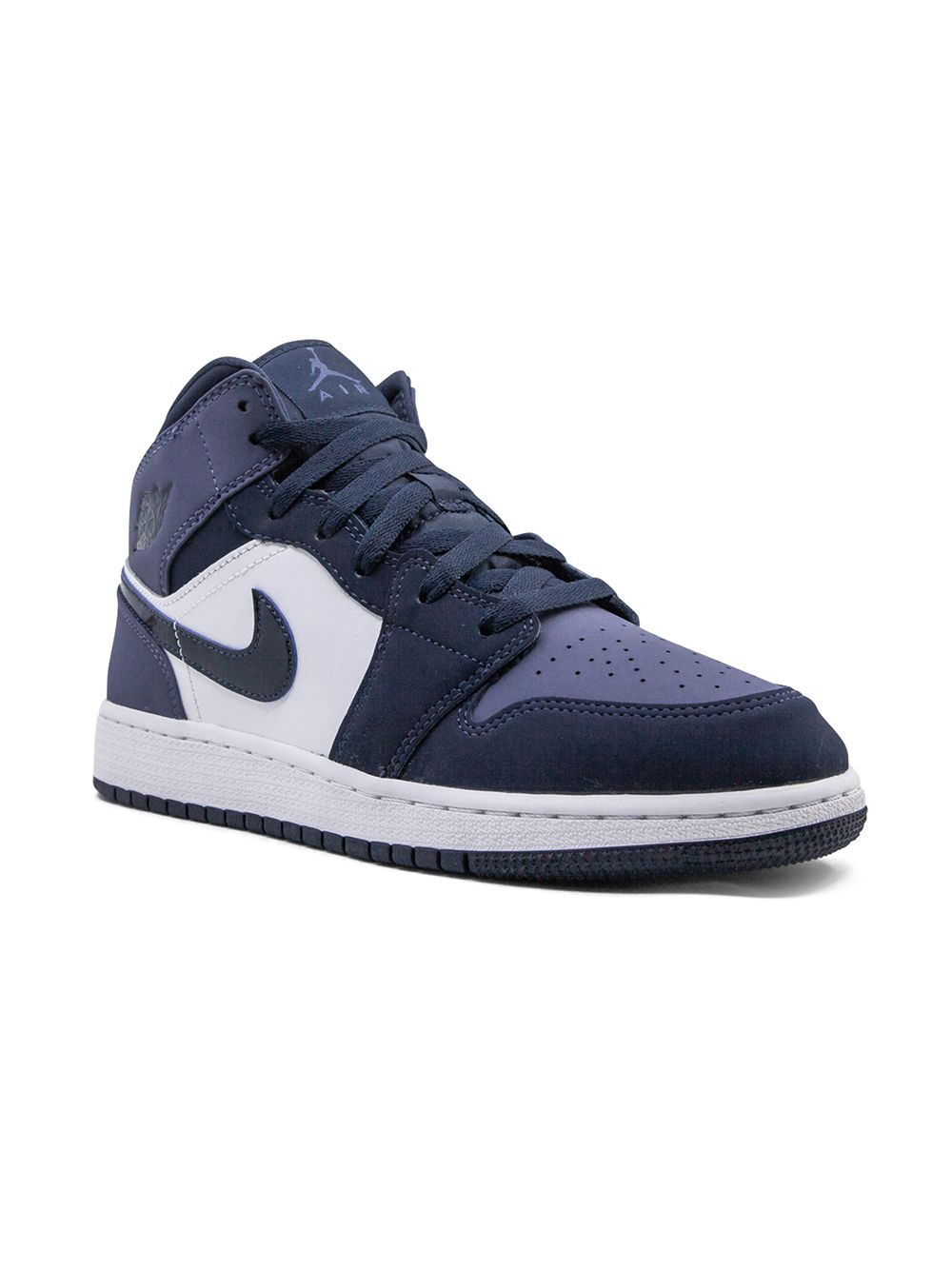 Jordan Kids Air Jordan 1 Mid (GS) 板鞋 - 蓝色