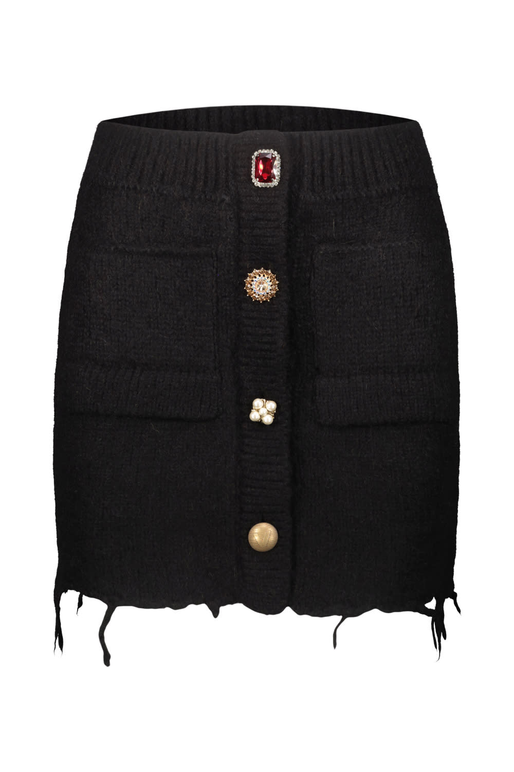 VETEMENTS Fancy Button Skirt