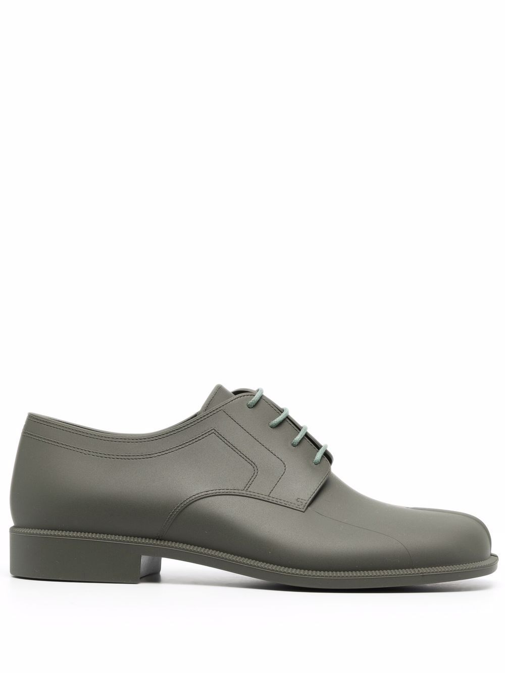 Maison Margiela Tabi 系带布洛克鞋 - 绿色