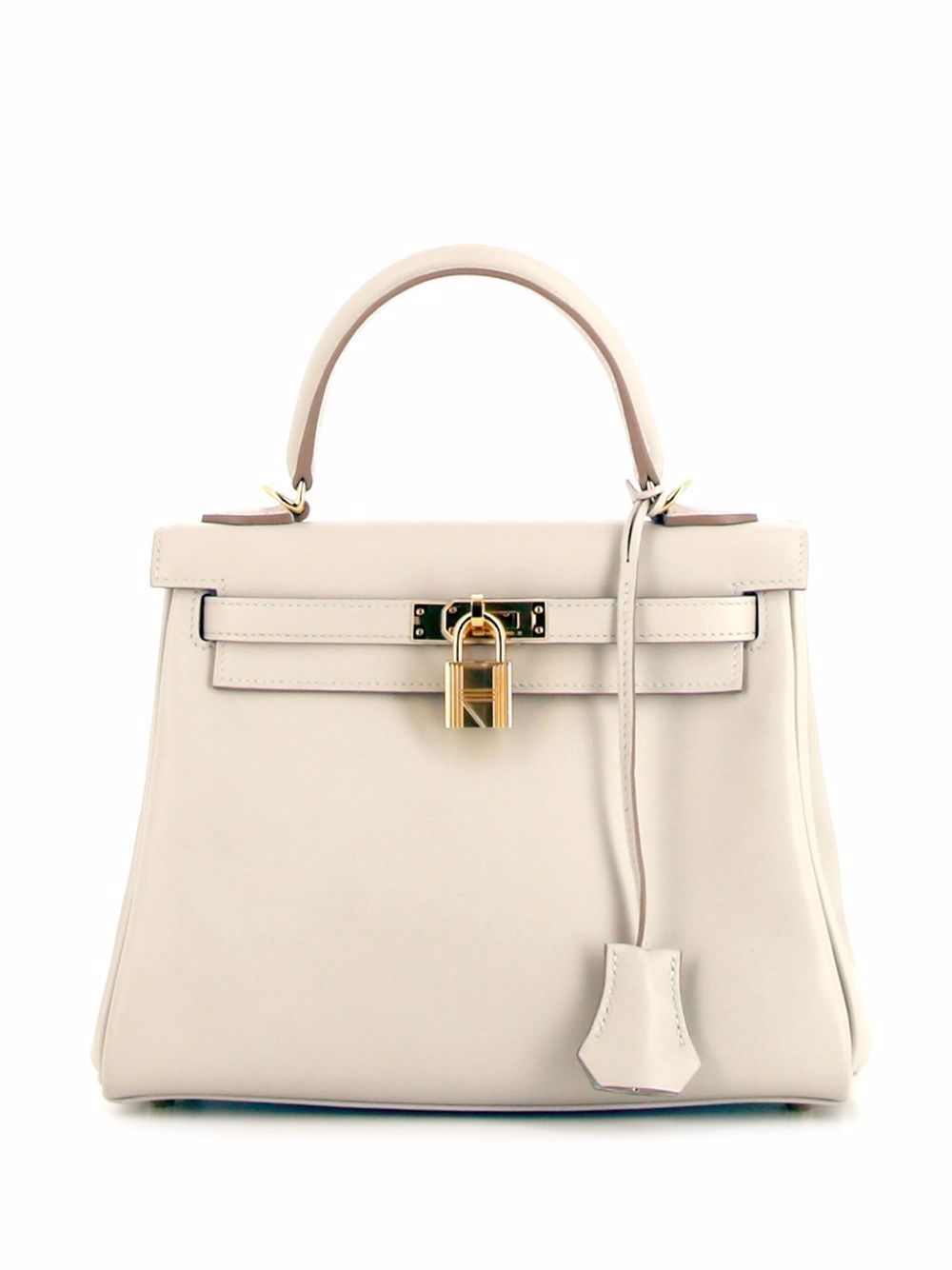 Hermès Pre-Owned Kelly 25 两用手提包（2021年典藏款） - 灰色