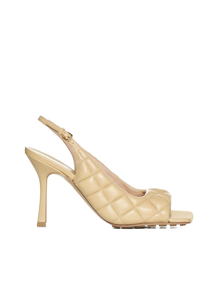 Bottega Veneta 厚底皮革后空凉鞋
