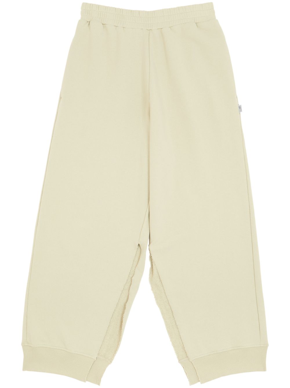 MM6 Maison Margiela logo吊牌棉运动裤 - 中性色