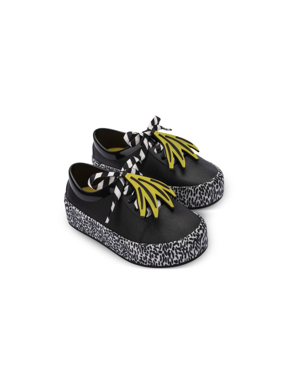 Mini Melissa Heart Lover Street Fabula 运动鞋 - 黑色
