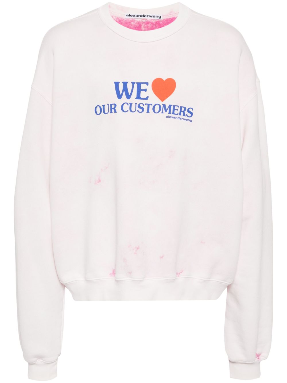 Alexander Wang We Love Our Customers 棉卫衣 - 粉色