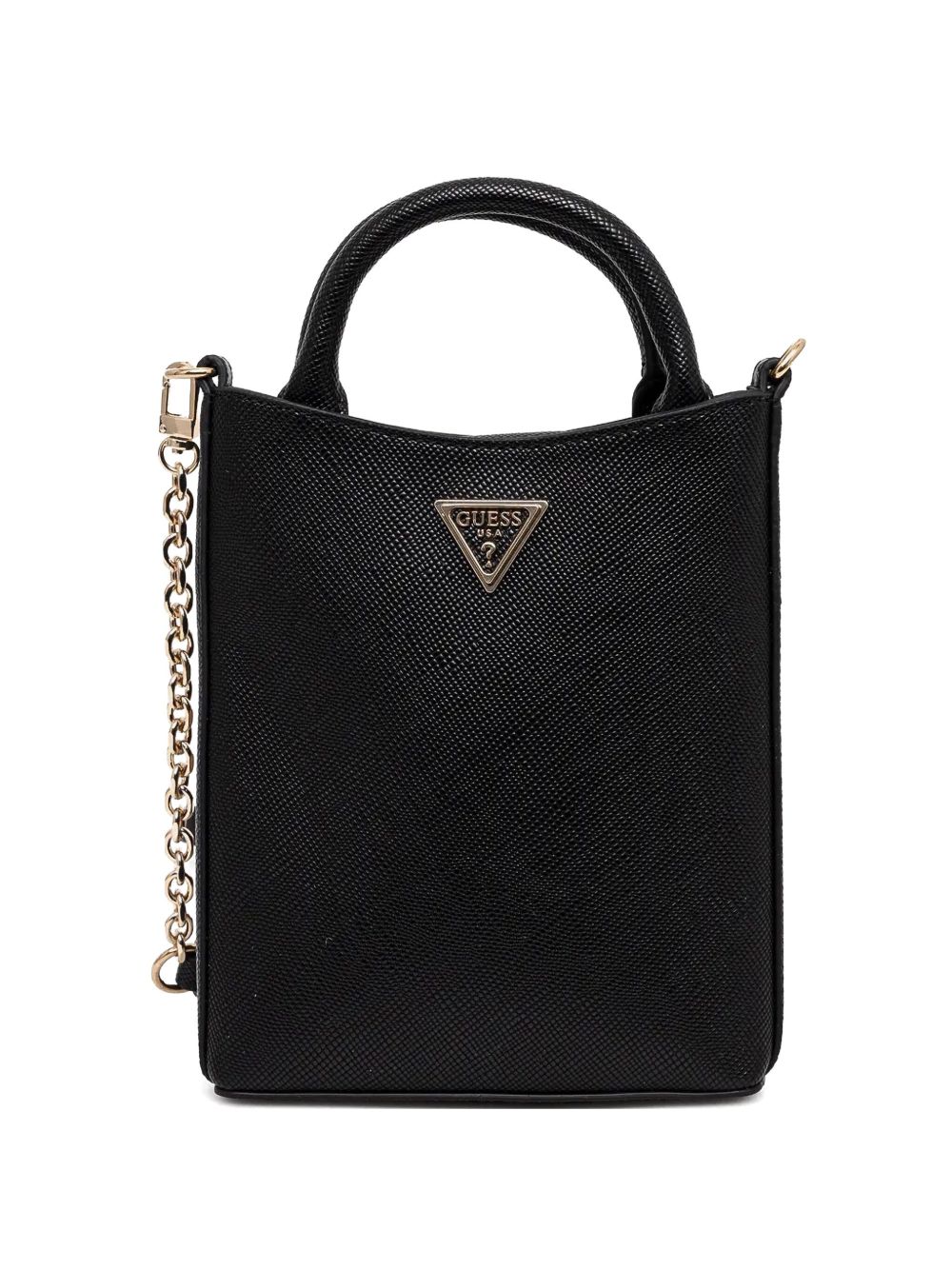 GUESS USA Eco Gloriana 迷你手提包 - 黑色