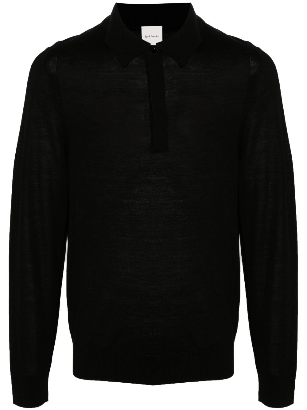 Paul Smith 密织polo衫 - 黑色