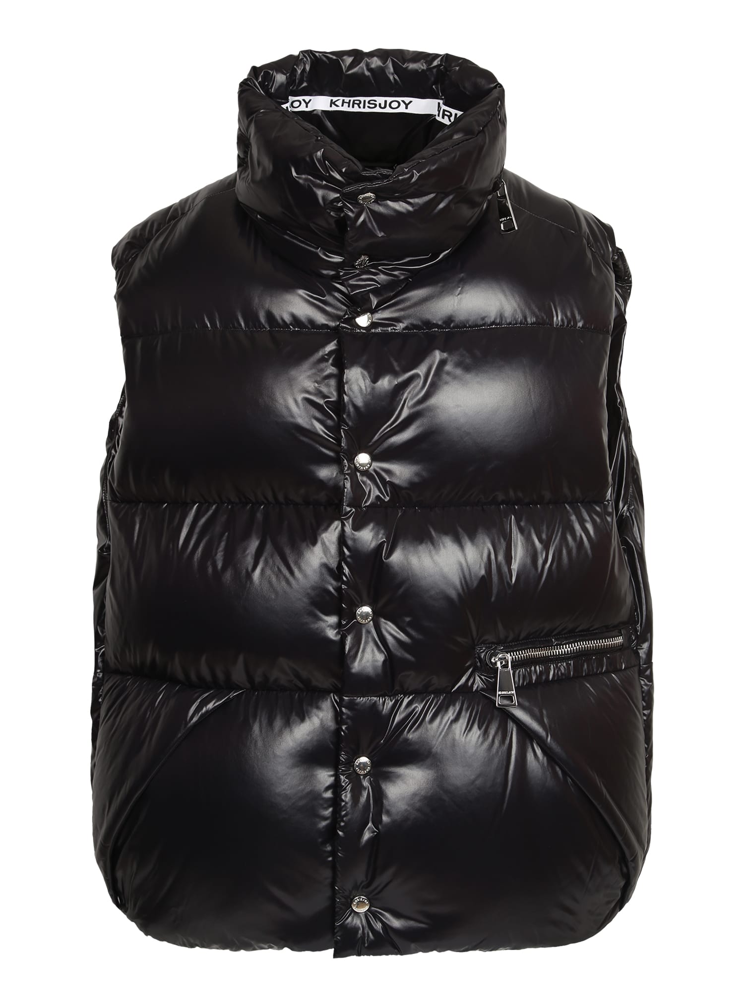 Khrisjoy Gilet Pium Over Nero