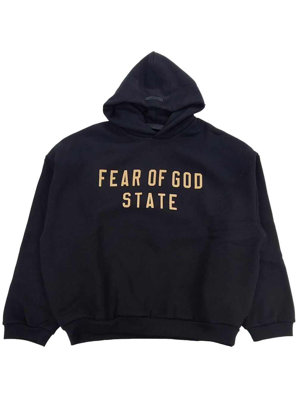 FEAR OF GOD ESSENTIALS 抓绒连帽衫 - 黑色