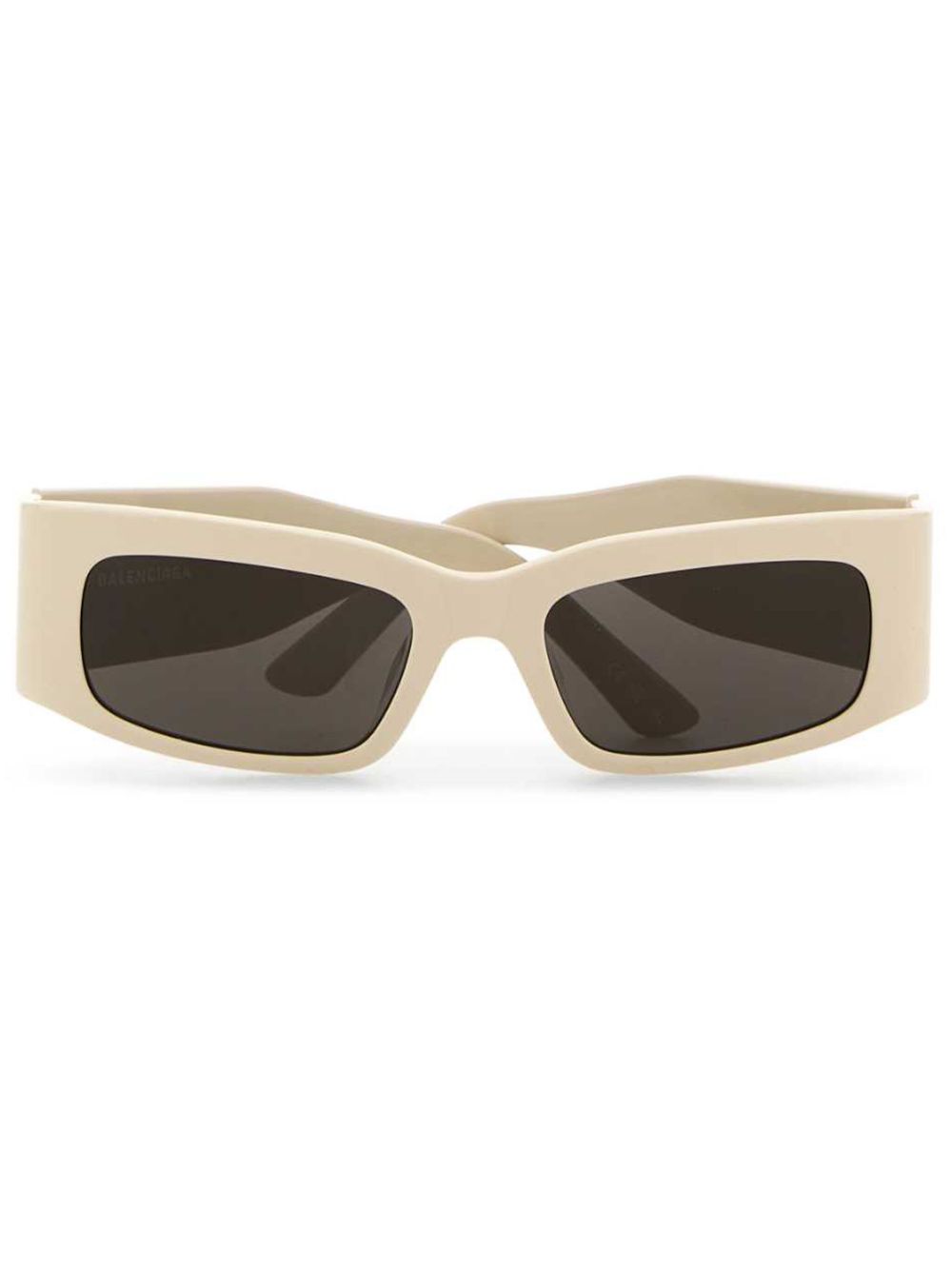 Balenciaga Eyewear logo印花长方形镜框太阳眼镜 - 中性色