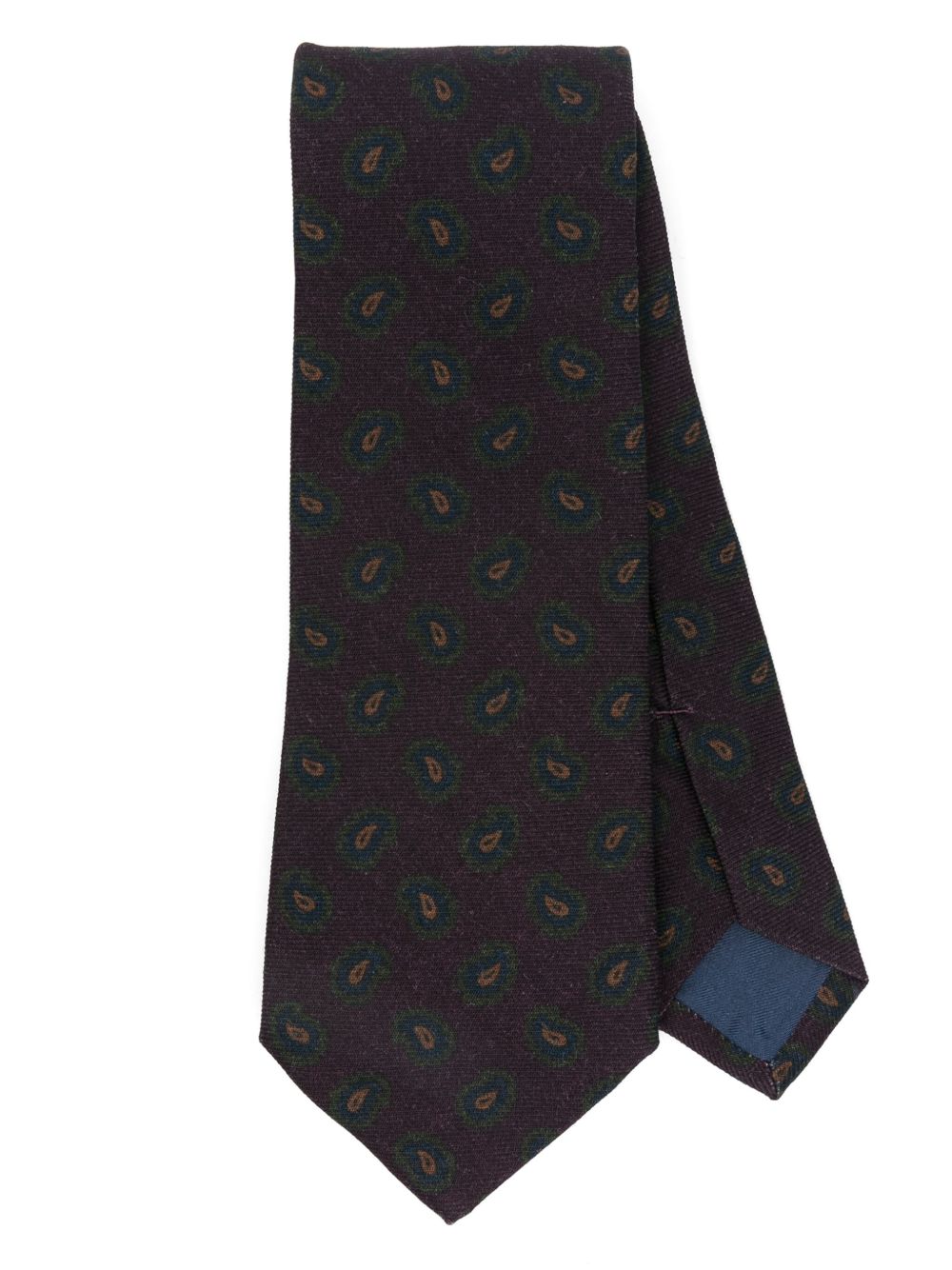 Polo Ralph Lauren Neat Challis 领带 - 紫色