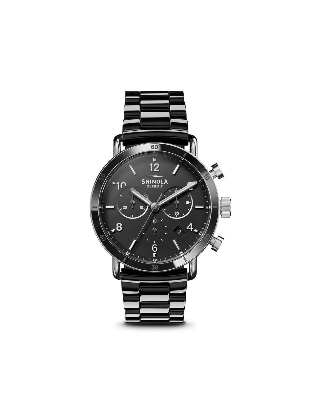 Shinola The Canfield Sport 40毫米腕表 - 黑色