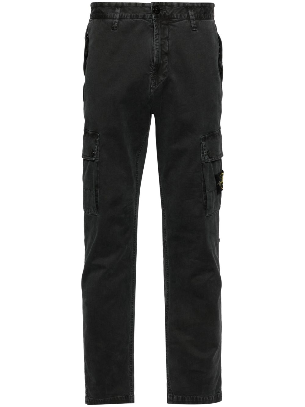 Stone Island 罗盘徽章工装裤 - 灰色