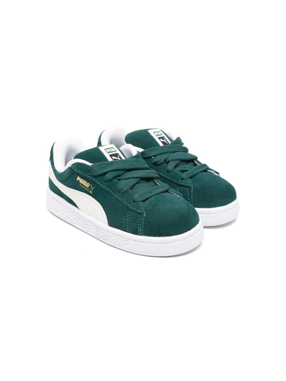 Puma Kids Suede XL 运动鞋 - 绿色