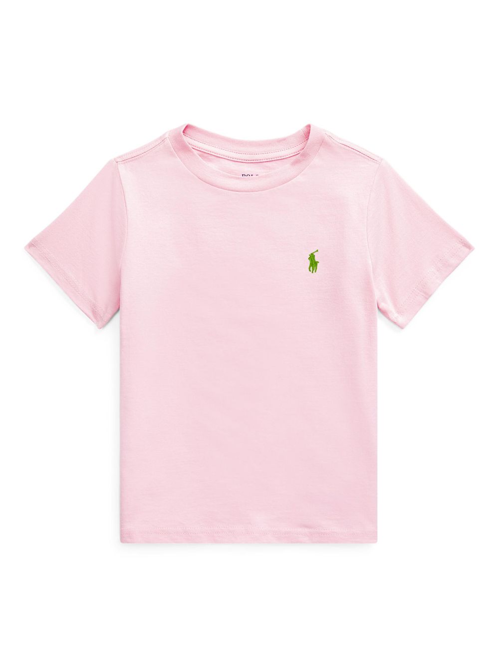 POLO RALPH LAUREN KIDS Polo Pony 刺绣棉T恤 - 粉色