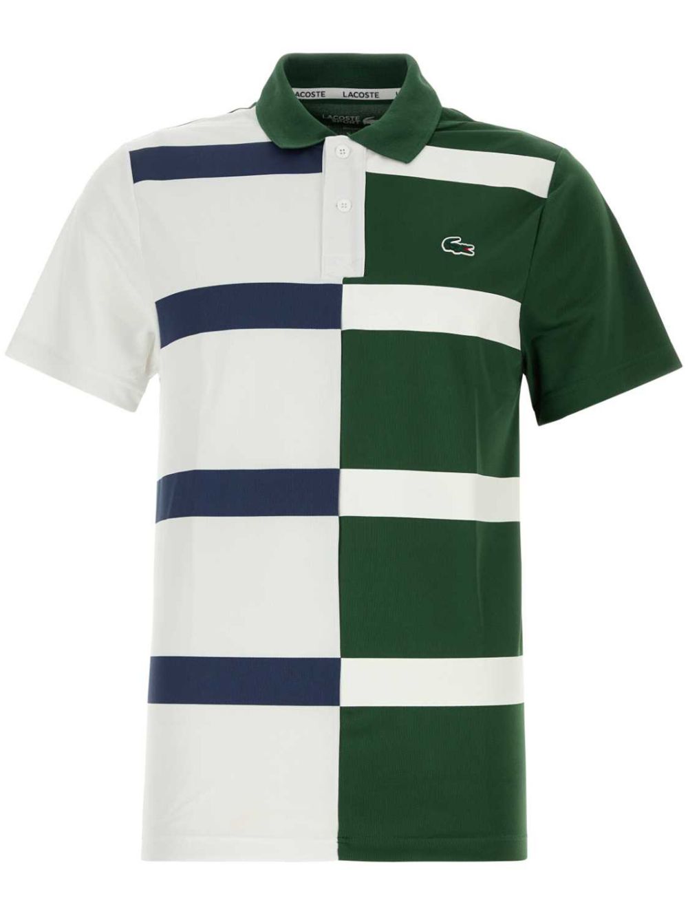 Lacoste logo polo衫 - 白色