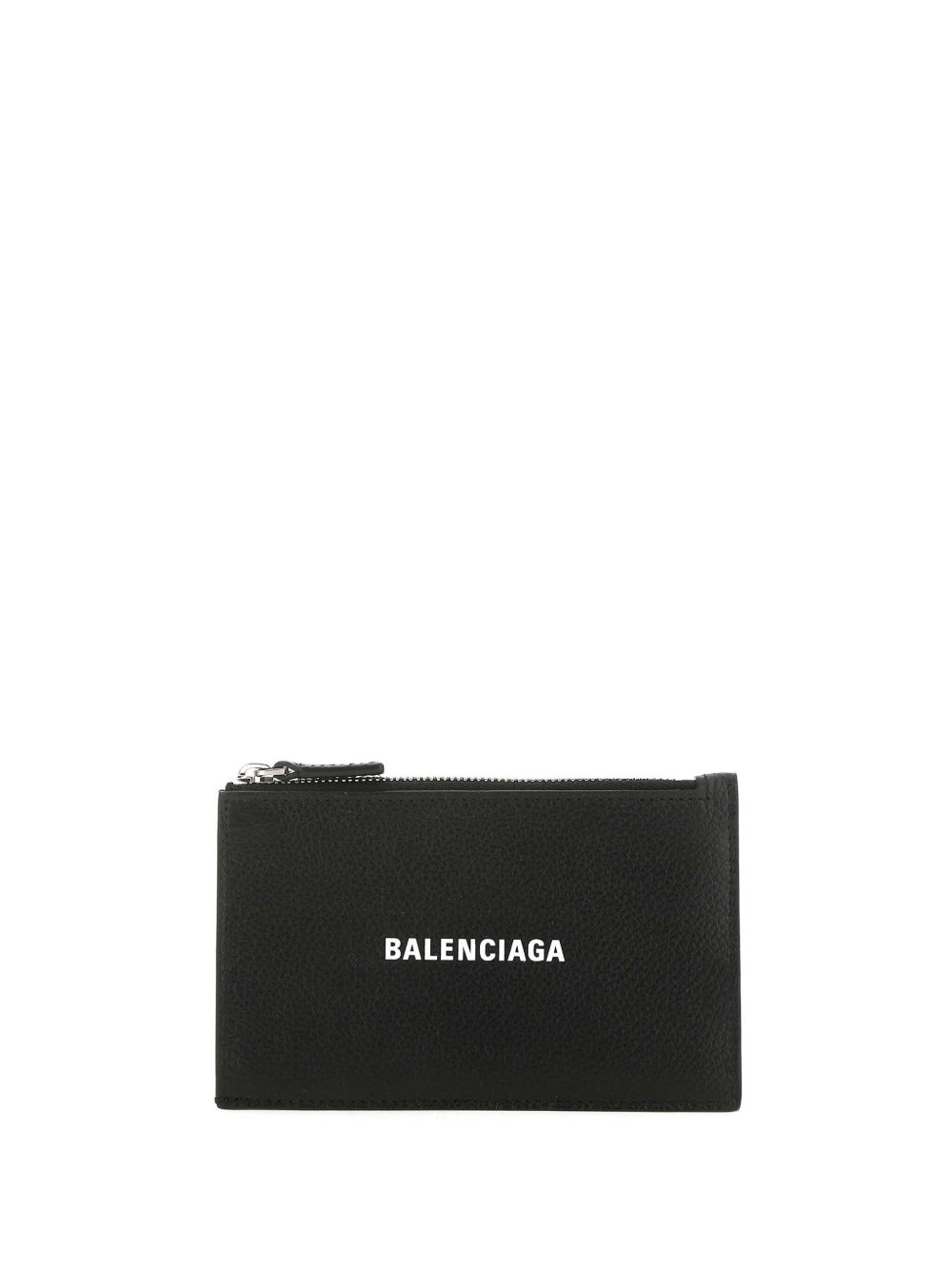 Balenciaga 皮质卡夹 - 黑色